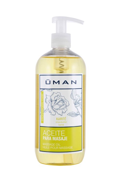 Aceite para masaje de karité Uman - 500 ml