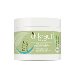 Gel exfoliante microgránulos naturales y ácido glicólico Dr. Kraut 500 ml