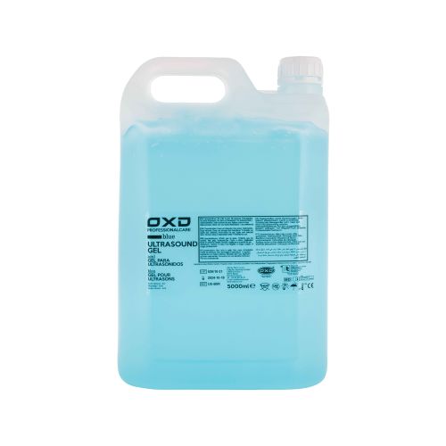 Gel pour ultrasons bleu OXD - Bidon rigide 5000 ml 