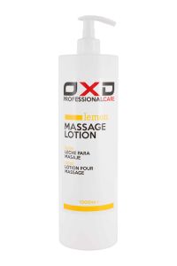 Lait de massage au citron OXD - 1000 ml