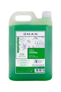 Gel corporal de aloe vera Uman - 5000 ml