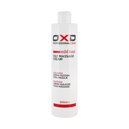 Crema oleosa para masaje calor suave OXD 500 ml