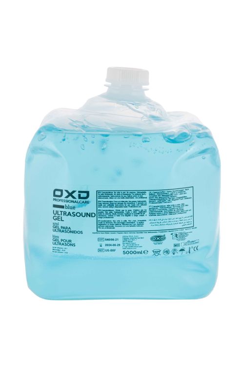 Gel de ultrasonidos azul OXD - Garrafa flexible 5000 ml