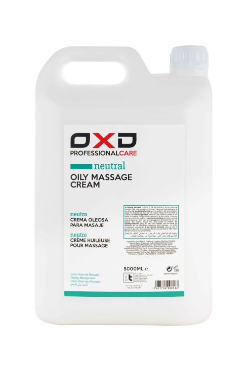 Crema oleosa para masaje neutra OXD - 5000 ml
