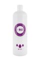 Envase blanco de jabón dermatológico BO 1000 ml con dosificador morado. 