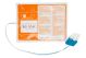 Desfi-Dormo EDC-P255 électrode pour défibrillation pédiatrique