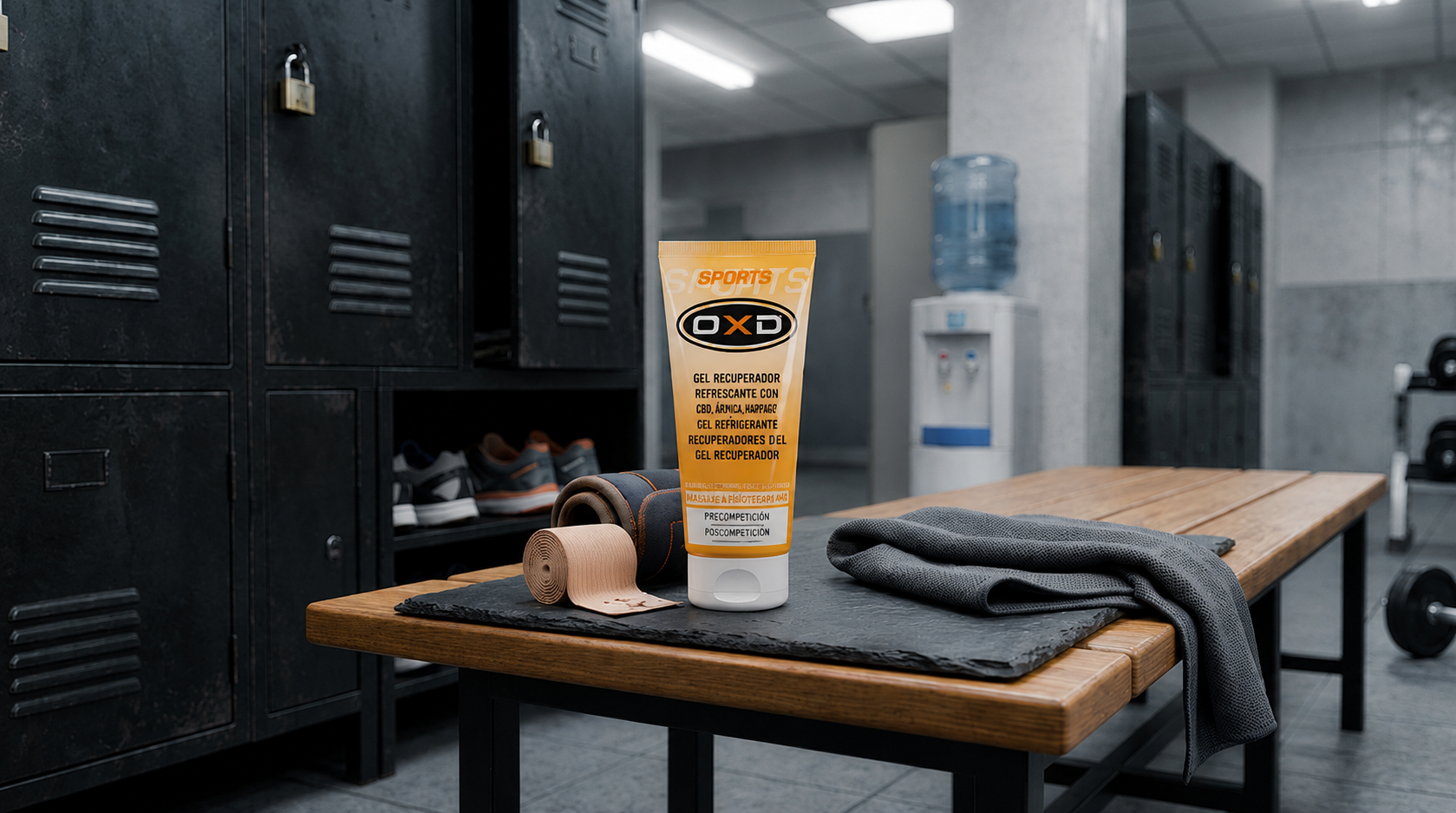 Gel de árnica profesional para recuperación muscular