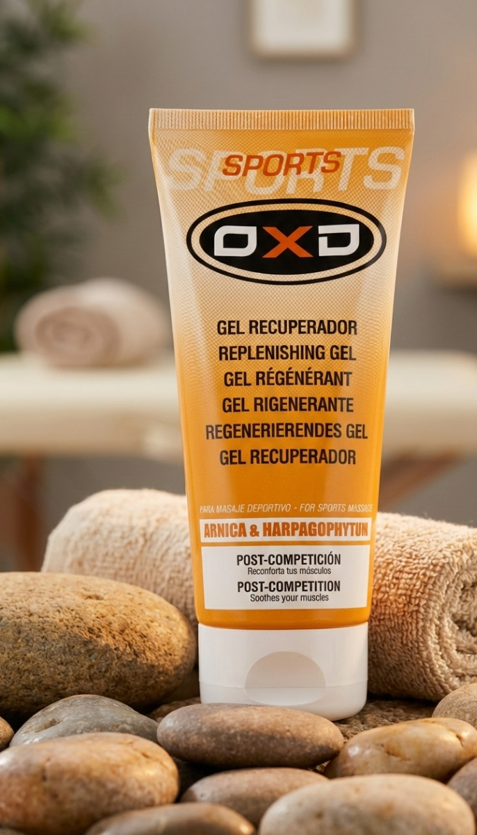 Gel recuperador deportivo