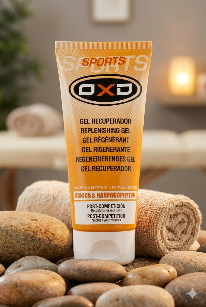 Gel recuperador deportivo
